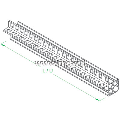 PROFILO X RACK 2 ALE FORAT 50U